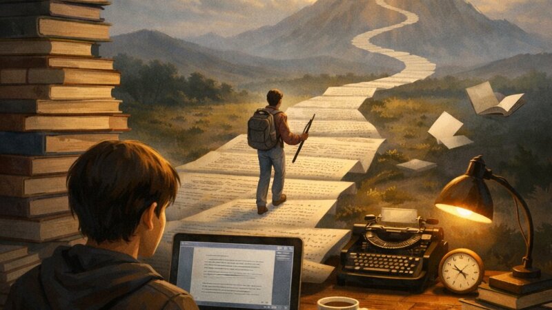 È possibile scrivere un libro di 75.000 parole?