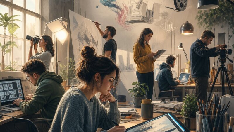 10 professioni creative più richieste nel 2018