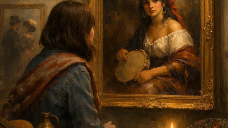 A Spanish Gipsy Girl: Un'opera di John Bagnold