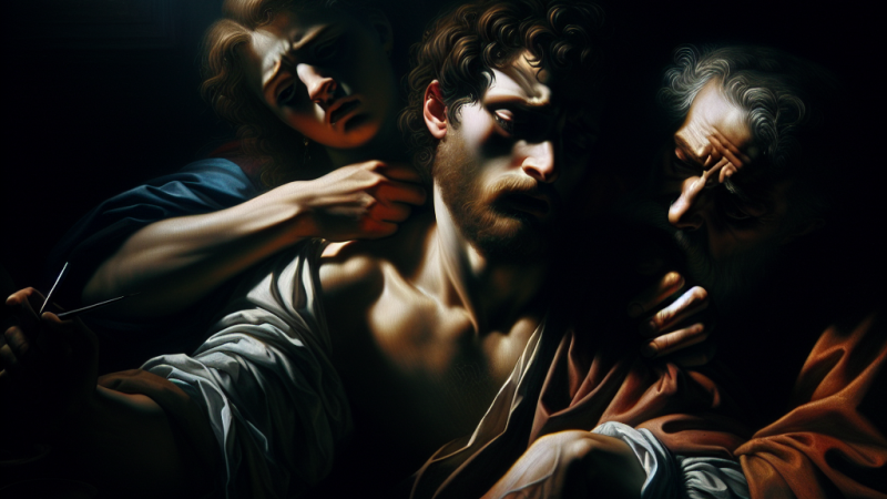Alla luce dei tuoi studi su Caravaggio e la funzione della componente 'luce', esplora se tale scelta artistica sia vicina alle scoperte della rivoluzione scientifica del 1600 o solo frutto della sua intuizione.