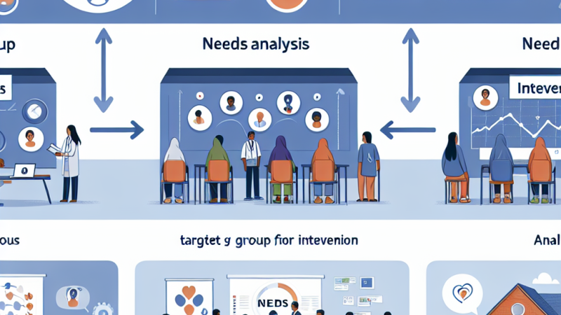 Analisi dei bisogni rilevati nel gruppo destinatario dell'intervento e modalità di raccolta delle informazioni.