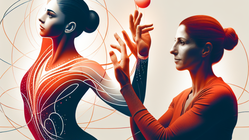 Analisi delle dinamiche psicologiche e relazionali nel rapporto tra allenatrice e atleta nella ginnastica ritmica.