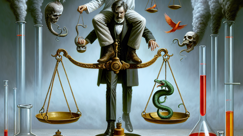 Analisi delle peripezie del romanzo 'Lo strano caso del dottor Jekyll e mister Hyde'