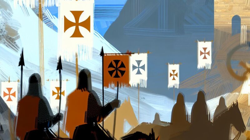 Analisi e commento di un brano sulle crociate e il confronto tra cristiani e musulmani