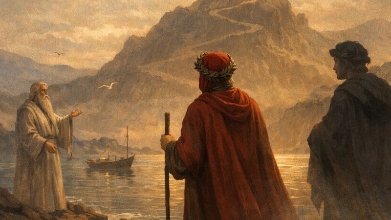 Approfondimento e analisi del Canto I del Purgatorio nella Divina Commedia