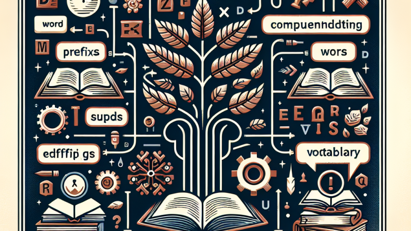 Approfondire la conoscenza della forma delle parole: tecniche e strategie