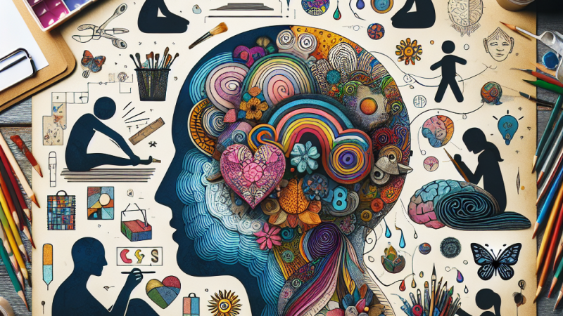 Arte terapia: una disciplina creativa per promuovere la salute mentale e il benessere emotivo.