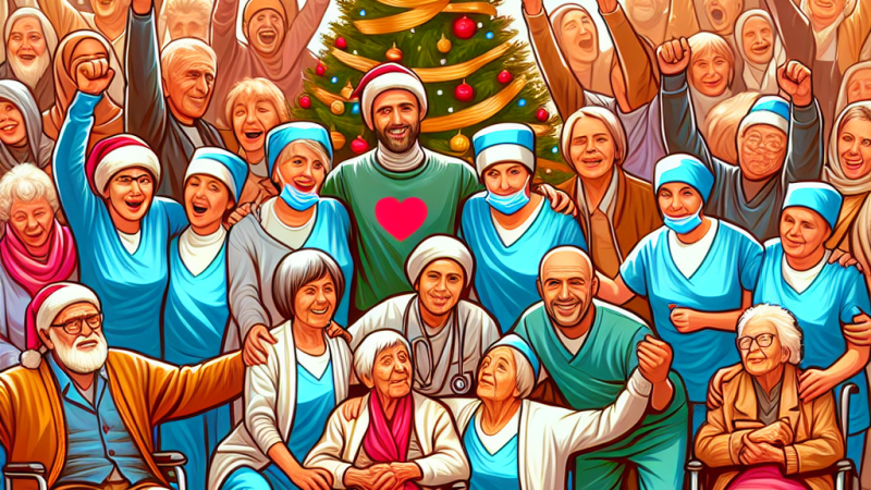 Auguri di Buon Natale e Felice Anno Nuovo 2025 ai Pazienti della Fondazione Don Carlo Gnocchi