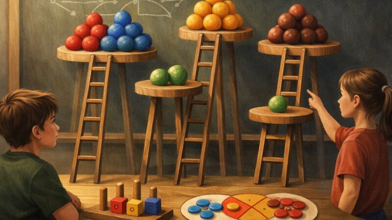 Calcolo dell'MCD tra 20 e 12, 18 e 24, 15 e 63