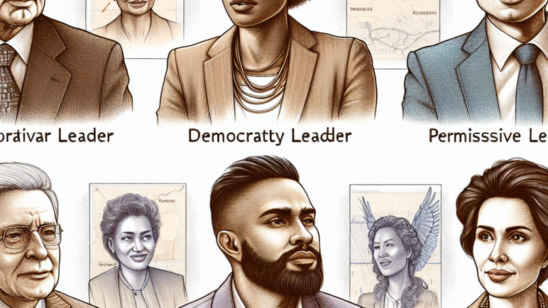Capire diversi stili di leadership