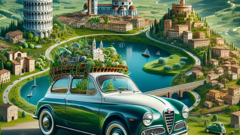 Casa automobilistica Alfa Romeo: Un tour nell'Italia ecosostenibile con l'Alfa Junior