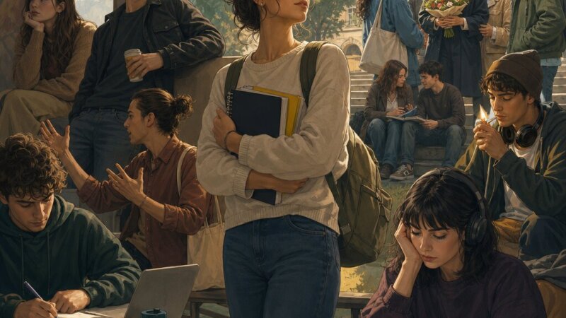 Che tipo di studente universitario sei? Scoprilo con la caricatura