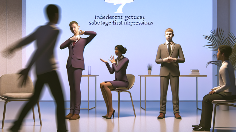 Colloquio di lavoro: 7 gesti inconsapevoli che rovinano la prima impressione