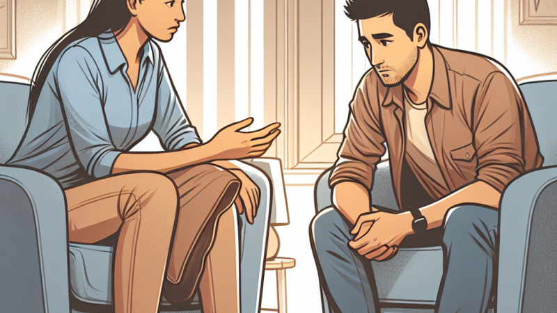 Come affrontare un colloquio con un uomo la cui moglie è affetta da depressione post partum