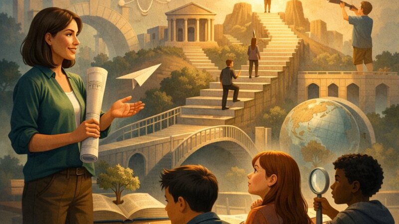 Come creare un tema sull'argomento: L'insegnante come architetto di apprendimento e protagonista della crescita integrale degli studenti