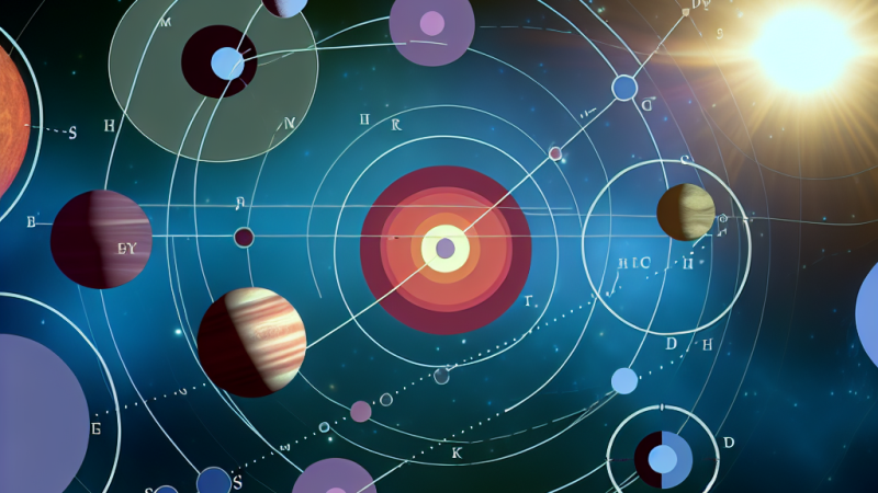 Come creare una mappa concettuale dei pianeti del Sistema Solare