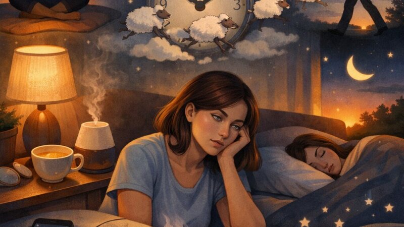 Come curare l'insonnia