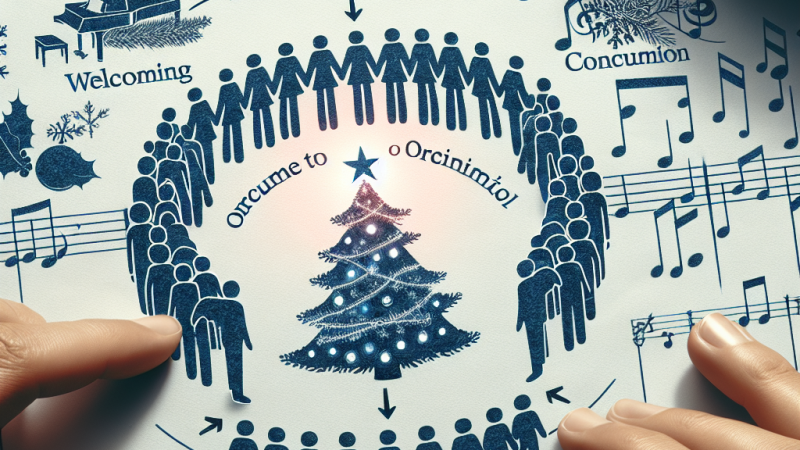 Come presentare un concerto di Natale: Inizio e conclusione