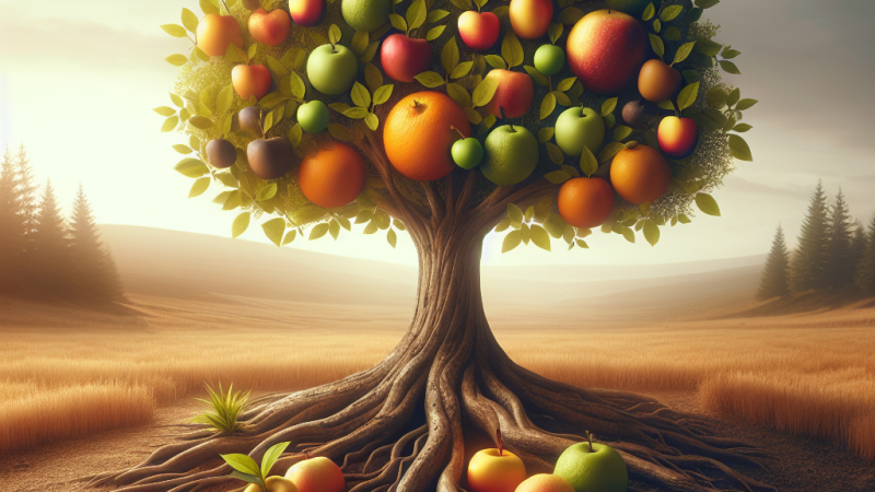 Comprendere che i frutti migliori nascono da innesti su alberi con radici forti