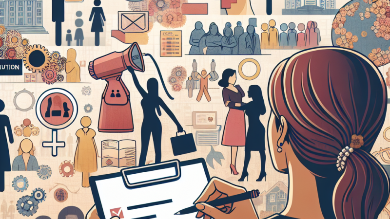Condizione della donna nella società di oggi