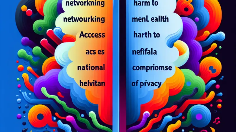 Considero i social network un’arma a doppio taglio: se utilizzati consapevolmente possono offrire svago, opportunità di conoscere nuove persone e accesso a informazioni a livello nazionale, ma se usati in modo improprio possono causare danni.