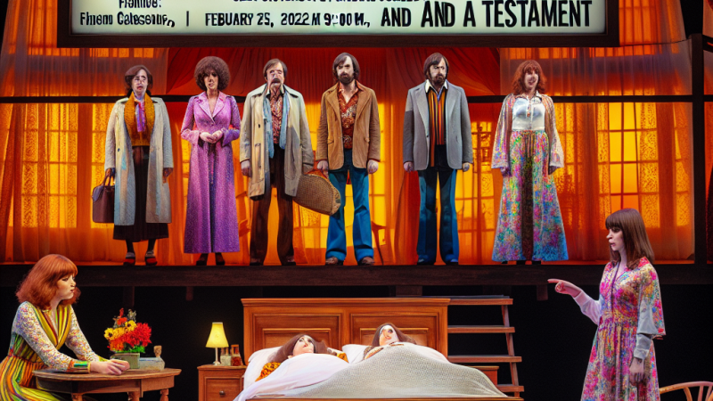 Critica dello spettacolo teatrale 'Quelle che negli anni '70: sei sorelle, un funerale e un testamento' che si terrà il 25 febbraio 2025 alle ore 21:00 al Teatro Manzoni di Cassino. Una commedia di genere farsesco ambientata negli anni '70, dinamica e...