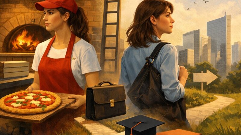 Decido di cambiare lavoro: l’esperienza in pizzeria e la ricerca di crescita professionale