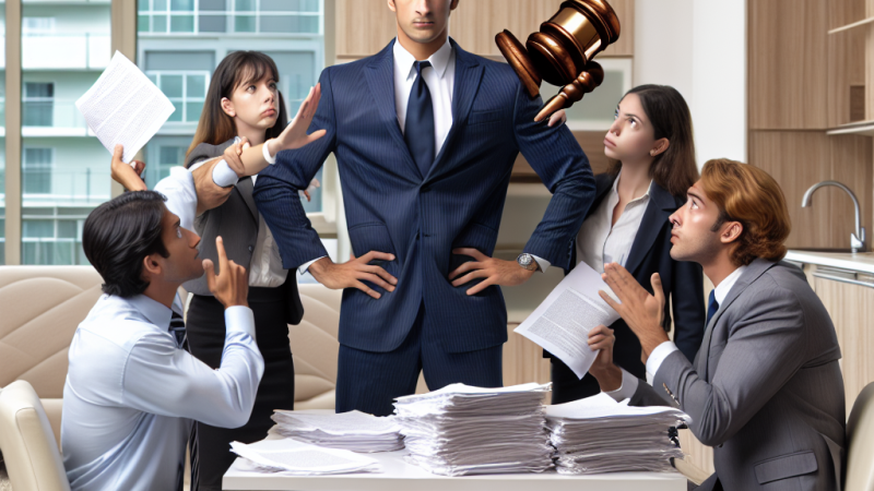 Definizione dell'atteggiamento di un condomino che cerca di dominare gli altri imponendo la sua volontà, facendo leva sulla sua professione di avvocato