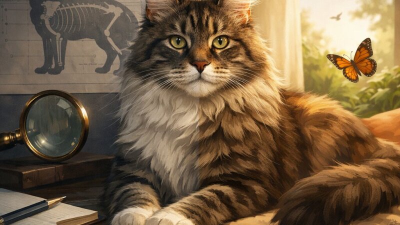 Descrizione oggettiva e soggettiva del gatto Maine Coon