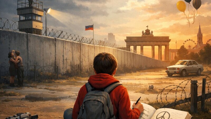 Diario immaginario sul muro di Berlino e i confini