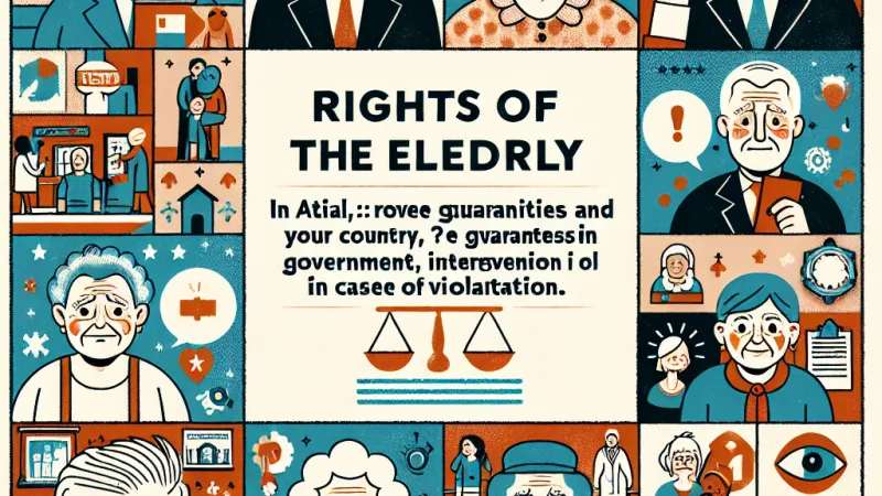 Diritti delle persone anziane nel tuo paese: garanzie e intervento del governo in caso di violazione