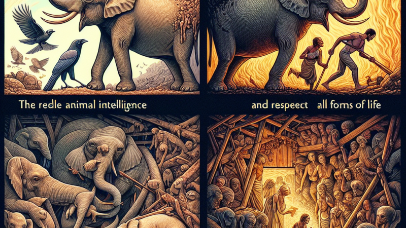 Due aspetti che mi hanno sempre sorpreso: l'intelligenza degli animali e la bestialità degli uomini