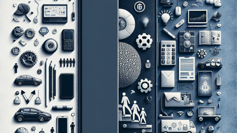 Due tesi contrapposte sulla vita moderna: L'utilità del telefono cellulare e l'idea che la vita senza di esso sarebbe migliore