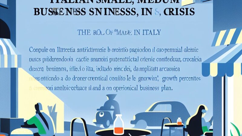Economia delle piccole e medie imprese: Fisco, agevolazioni, Made in Italy e percentuali di sviluppo e crisi nel business plan