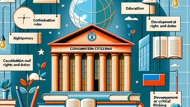 Educazione civica nella scuola primaria: obiettivi