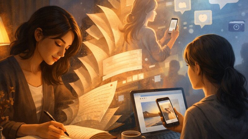 Elaborato argomentativo critico: Il cambiamento del diario nell'epoca digitale, tra blog...