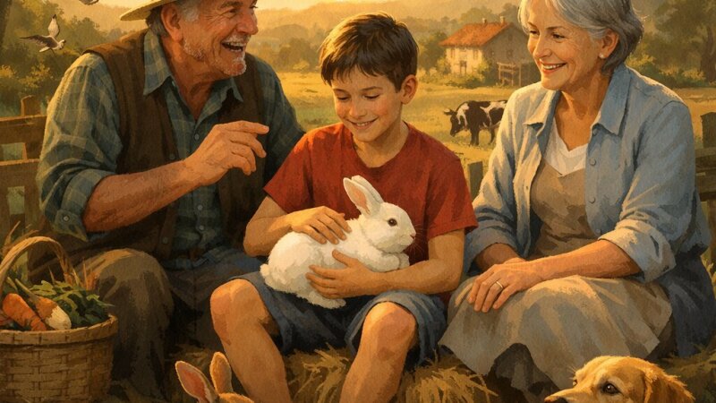 Episodio divertente con i nonni