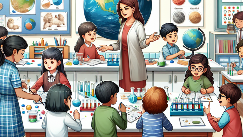 Esecuzione di un'unità didattica sul cooperative learning in una classe quinta nella disciplina di scienze