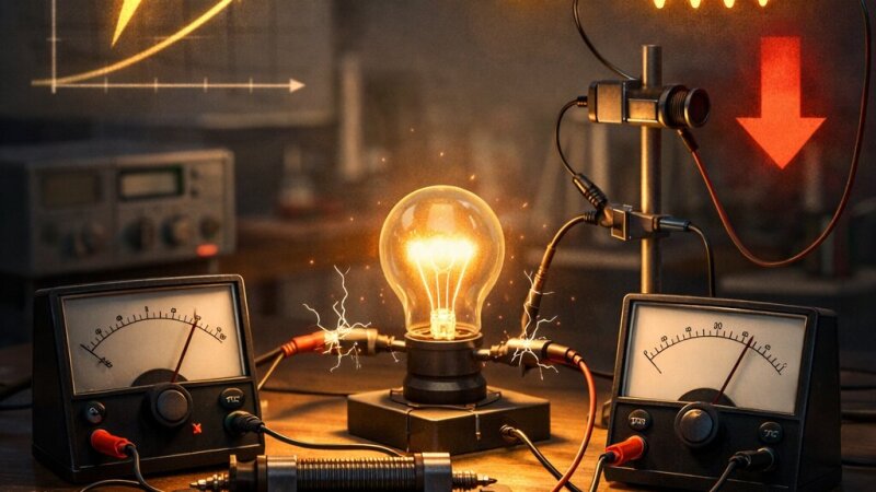 Esperienza di laboratorio sulla prima legge di Ohm: guida pratica