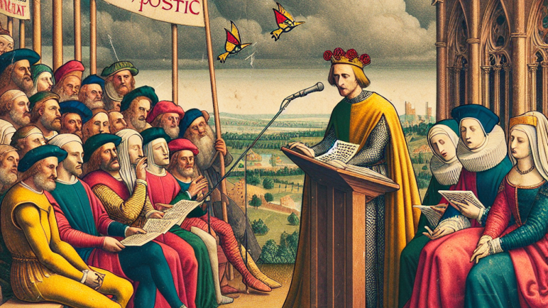 Esplorazione di come i poeti comico-realisti utilizzano la loro poesia per criticare la società del tempo, con riferimenti ad Angiolieri