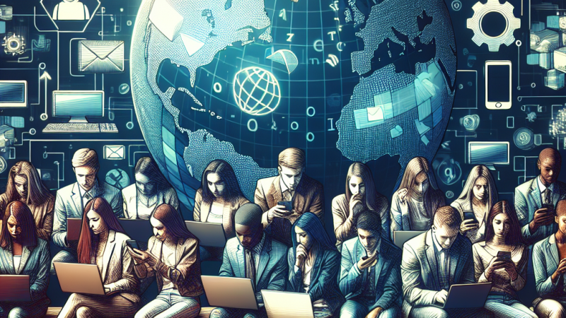 Fai un tema con il titolo "I giovani e la comunicazione. Le sfide dell'era digitale e riflessioni