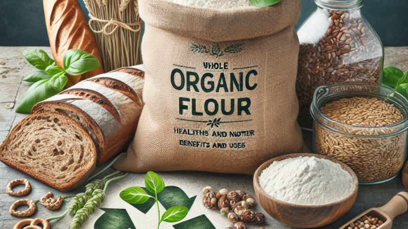 Farina biologica integrale: Benefici e usi