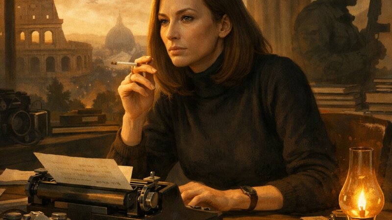 Figura di Orianna Fallaci