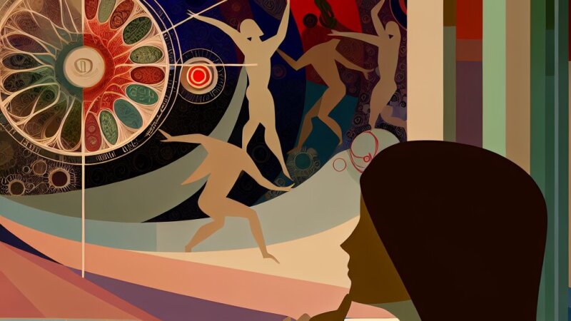 Frase con l'aggettivo "superbia" coerente col tema della poesia "Chi è questa che ven"?