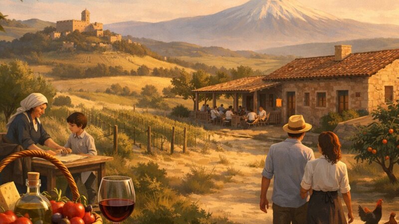 Gli agriturismi in Sicilia
