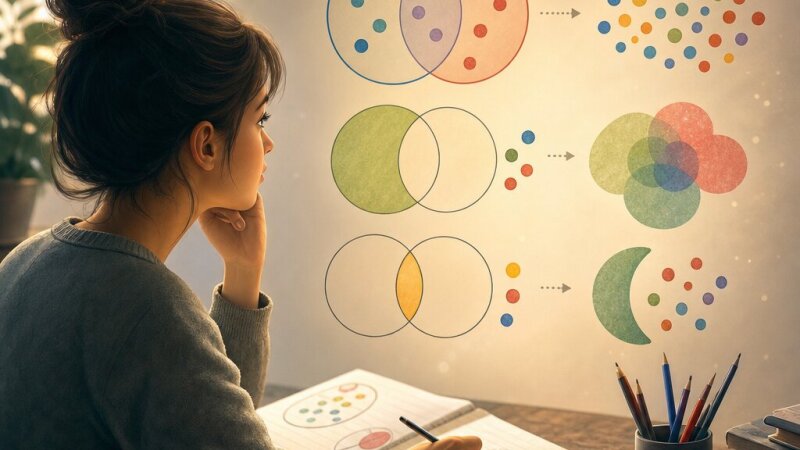 Gli insiemi: spiegazione ed esercizi