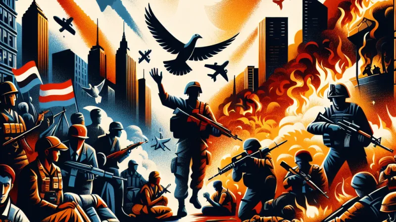 Guerre e loro impatto sull'umanità: dalla guerra in Ucraina nel febbraio 2022 a quella in Medio Oriente nell'ottobre 2023