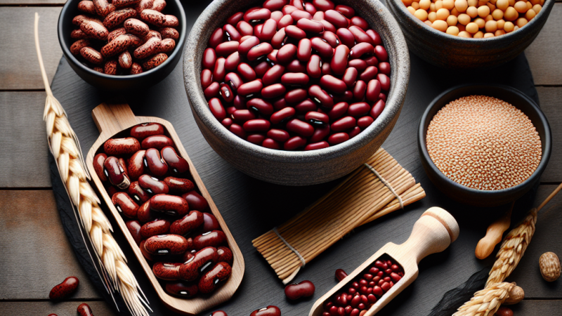 I fagioli azuki rossi: un alimento nutriente nella cucina macrobiotica