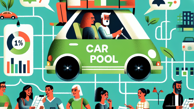 Il 13% dichiara di aver adottato soluzioni di car pooling; mentre solo il 38% dei rispondenti sarebbe disponibile a organizzarsi per il viaggio con altri colleghi, mentre la restante parte sarebbe disponibile a patto che vengano rispettate determinate con