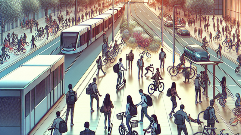 Il 58% dei rispondenti favorevole a un cambiamento verso soluzioni di micromobilità: biciclette e monopattini, a patto di maggiore sicurezza